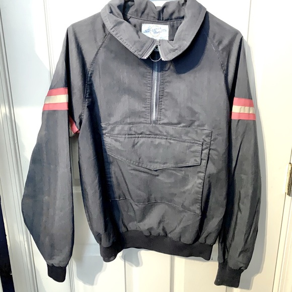 Vintage Other - Vintage Sundance Pullover Racer Striped Jacket